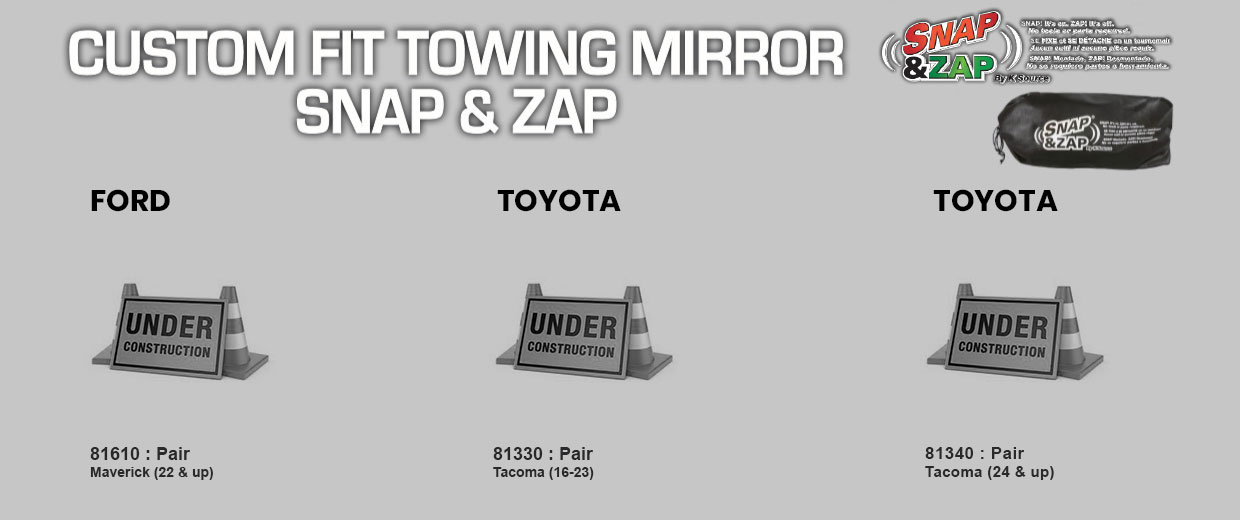 Towing Mirror-Snap & Zap