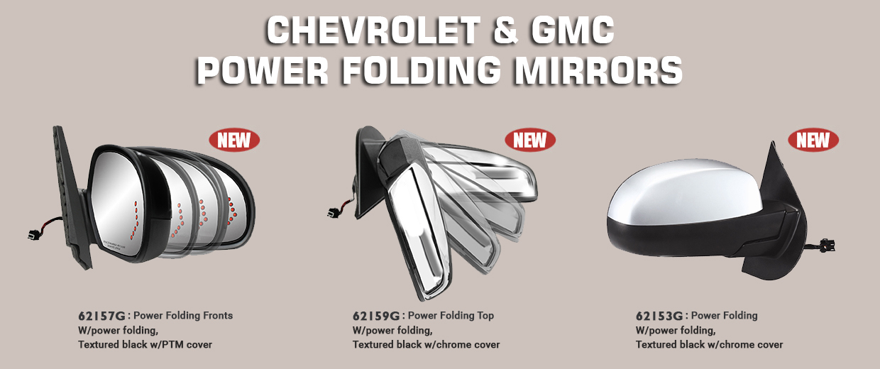 Chevrolet & GMC Power Folding Mirrors